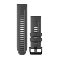 QuickFit Watch Bands for Epix Pro Gen 2 - Graphite Silicone - 26 mm - 010-13281-09 - Garmin